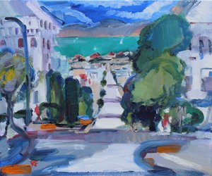 Pacific Heights zur Bucht, 2019