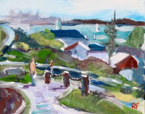 San Francisco Bay von Tiburon, 2020