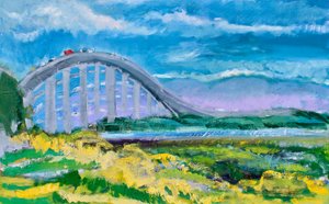 Der Rote Lastwagen von Richard Fox