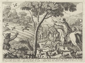Jagd auf Rebhühner von Richard Gaywood (possibly)