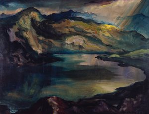 Bergsee von Richard Harlfinger