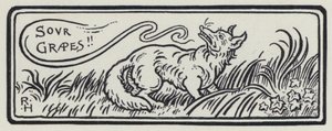Der Fuchs und die Trauben von Richard Heighway