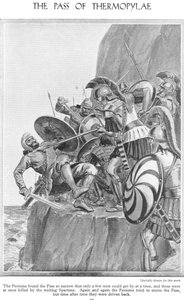 Der Pass von Thermopylae, ca. 1940er Jahre