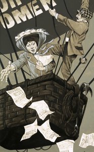 Die Suffragettenbewegung erobert die Lüfte