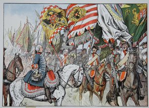 In der Siegesfreude, Hohenfriedberg, 4. Juni 1745