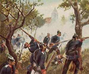 Die Schlacht von Königgrätz, 3. Juli 1866 von Richard Knotel