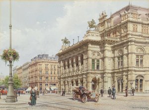 Wien, Opernring, 1914