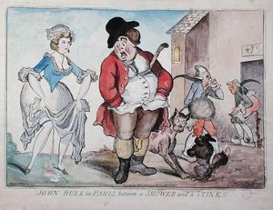 John Bull in Paris zwischen einem Schauer und einem Gestank