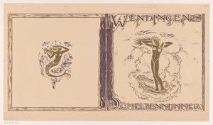 Umschlagentwurf für: Wendingen, Schelpennummer, 1923