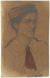 Porträt von Kootje Martinet aus Loenen von Richard Nicolaüs Roland Holst