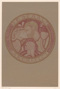 Stempelentwurf für: J.F. Staal von Richard Nicolaüs Roland Holst
