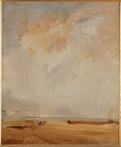 Ein Blick auf den Strand der Normandie von Richard Parkes Bonington