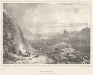 Edinburgh von der Kapelle St. Antoine aus gesehen