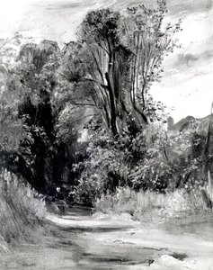 Weg durch einen Wald von Richard Parkes Bonington