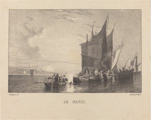 Der Morgen von Richard Parkes Bonington