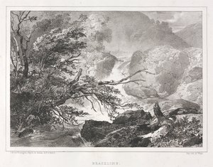 Malerische Ansichten von Schottland: Brackline, 1826 von Richard Parkes Bonington