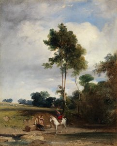 Rast am Straßenrand