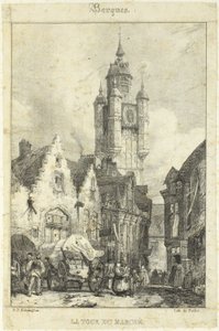 Der Turmmarkt von Richard Parkes Bonington