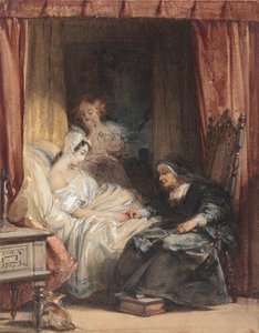 Der Nutzen der Tränen von Richard Parkes Bonington