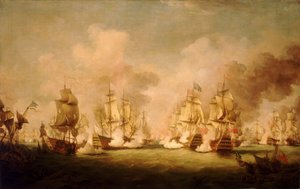 Die Schlacht von Barfleur