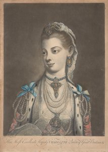 Königin Charlotte, ca. 1762 von Richard Purcell