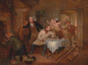 Das Heim des Deserteurs [1847, Royal Academy of Arts, London, Ausstellungskatalog] von Richard Redgrave