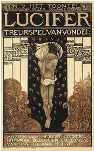 Plakat für das Stück Lucifer