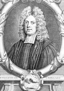 Henry Sacheverell, graviert von George Bickham der Ältere von Richard Tompson