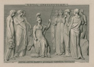 Die Royal Institution, London von Richard Westall