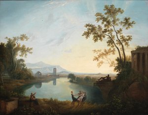 Apollo und die Jahreszeiten Klassische Landschaft