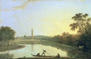 Kew Gardens: Die Pagode und Brücke
