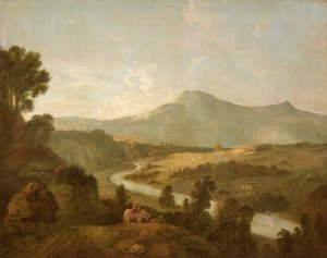 Tal des Mawddach mit Cader Idris von Richard Wilson