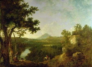 Blick in der Nähe von Wynnstay, dem Sitz von Sir Watkin Williams-Wynn von Richard Wilson