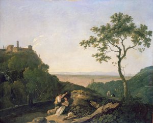 Ansicht von Tivoli von Richard Wilson