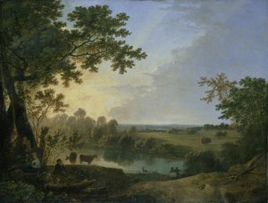 Ansicht im Windsor Great Park, frühe 1760er Jahre