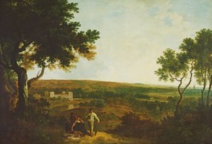 Wilton House von Süden von Richard Wilson