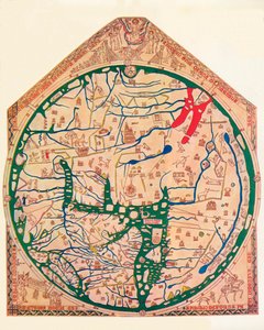 Die Hereford Mappa Mundi, ca. 1285, 1912