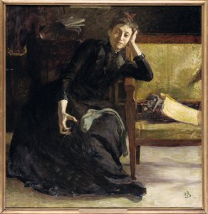 Die Künstlerin Eva Bonnier