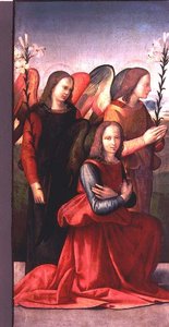 Drei Engel von Ridolfo Il  Ghirlandaio