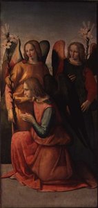 Drei Engel von Ridolfo Il  Ghirlandaio