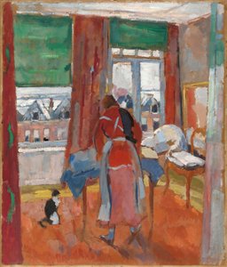 Bügelnde Frau von Rik Wouters