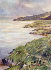 Eine einsame Küste, Barmouth Mündung von Robert (after) Fowler