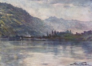 Morgennebel, nahe Trefriw (Farblithografie) von Robert (after) Fowler