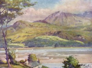 Die Küste nahe Harlech, Nachmittag von Robert (after) Fowler