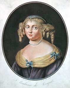 Porträt von Madame de Sevigne von Robert (after) Nanteuil