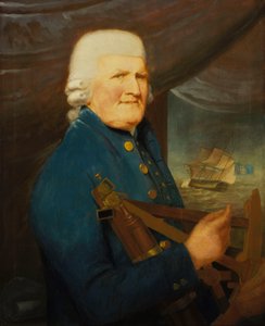 Porträt eines Kapitäns der Handelsmarine von Robert (attr.to) Willoughby