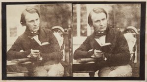 Stereografisches Porträt von Dr. John Adamson