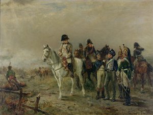 Der Wendepunkt bei Waterloo von Robert Alexander Hillingford