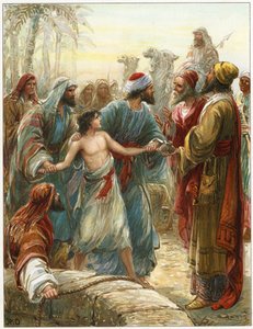 Joseph wird an die Ismaeliten verkauft von Robert Ambrose Dudley