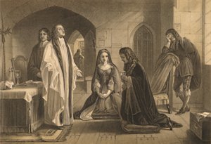 Lord William Russell empfängt das Sakrament, 1886 von Robert Anderson